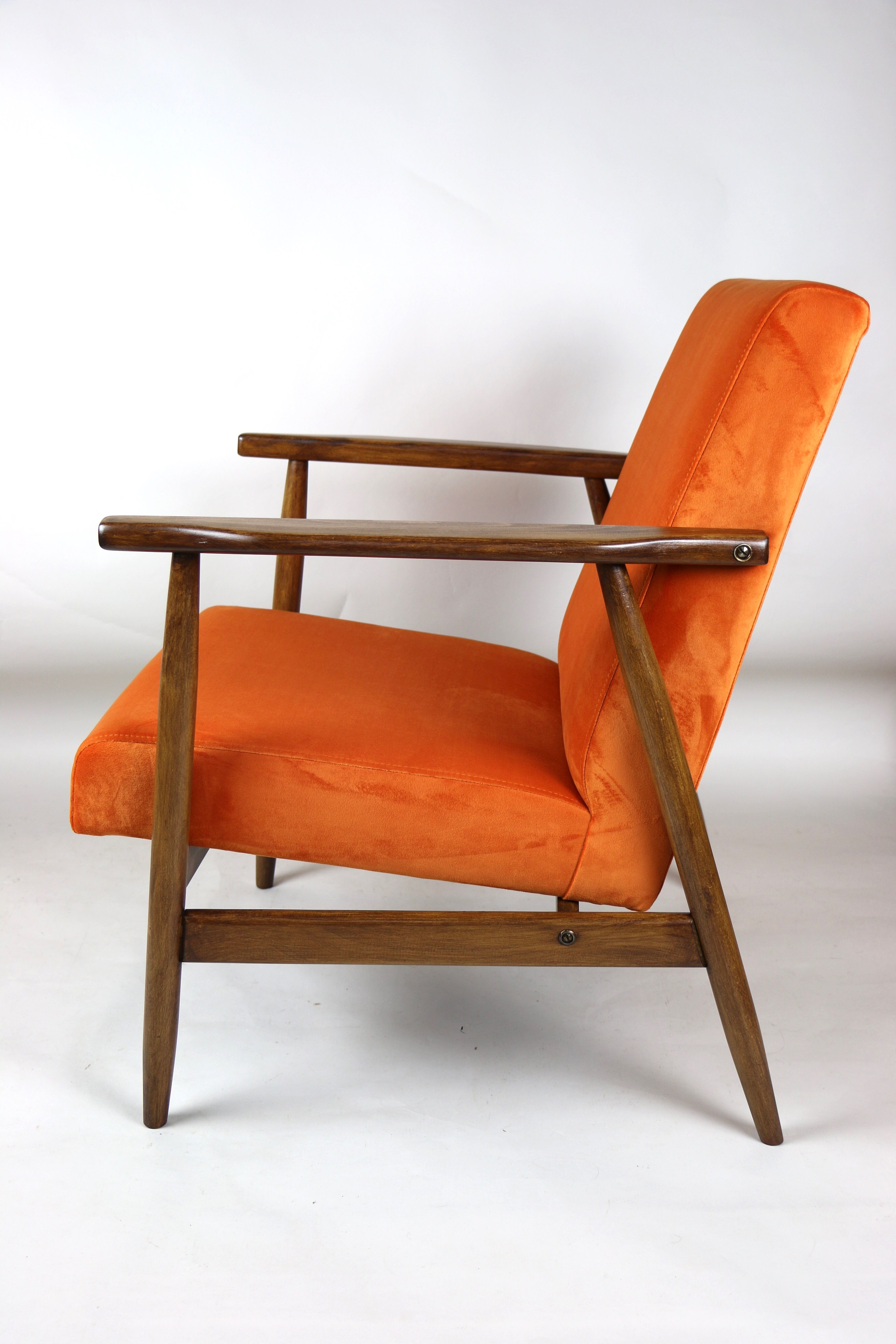 Vintage Orange Easy Chair, 1970s,