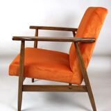 Vintage Orange Easy Chair, 1970s,