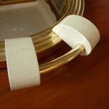 Plateau miroir art déco