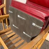 Paire de fauteuils cuir baumann