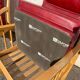 Pair of Baumann leather armchairs