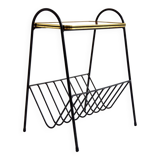 Vintage side table / magazine rack 1950 – 1960s