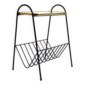 Vintage side table / magazine rack 1950 – 1960s