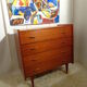 Chest of drawers vintage 60s teak