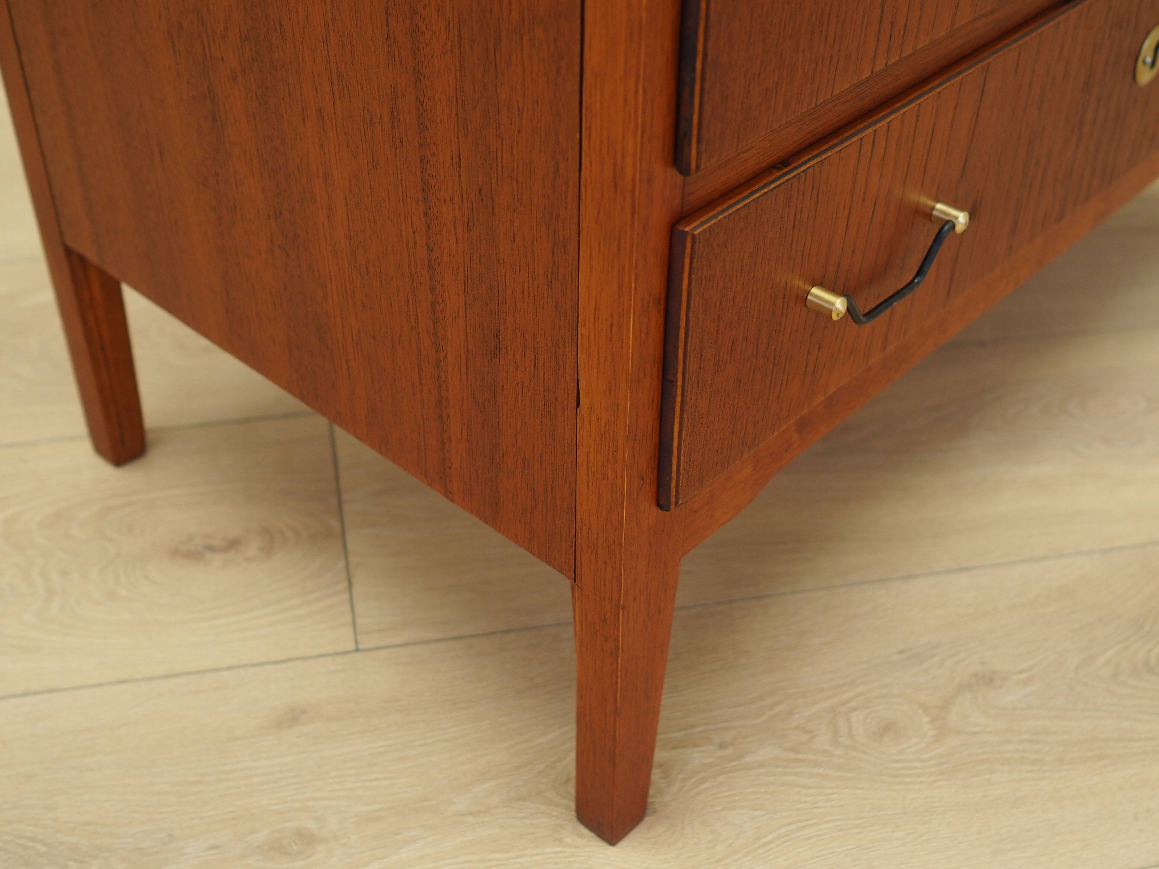 Commode en teck, design danois, années 1970, fabrication : Danemark