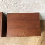 2 vintage bedside tables
