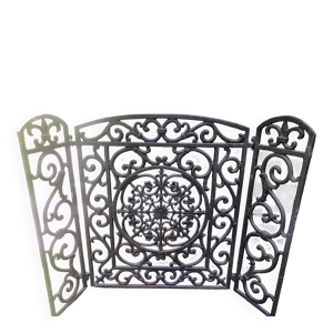 Pare feu en fonte pour