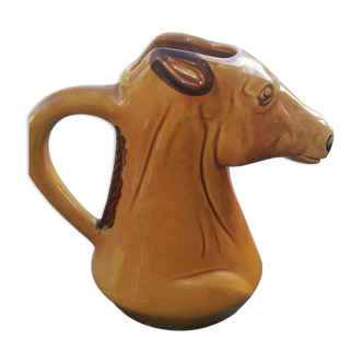 Ceramic pitcher horse's head