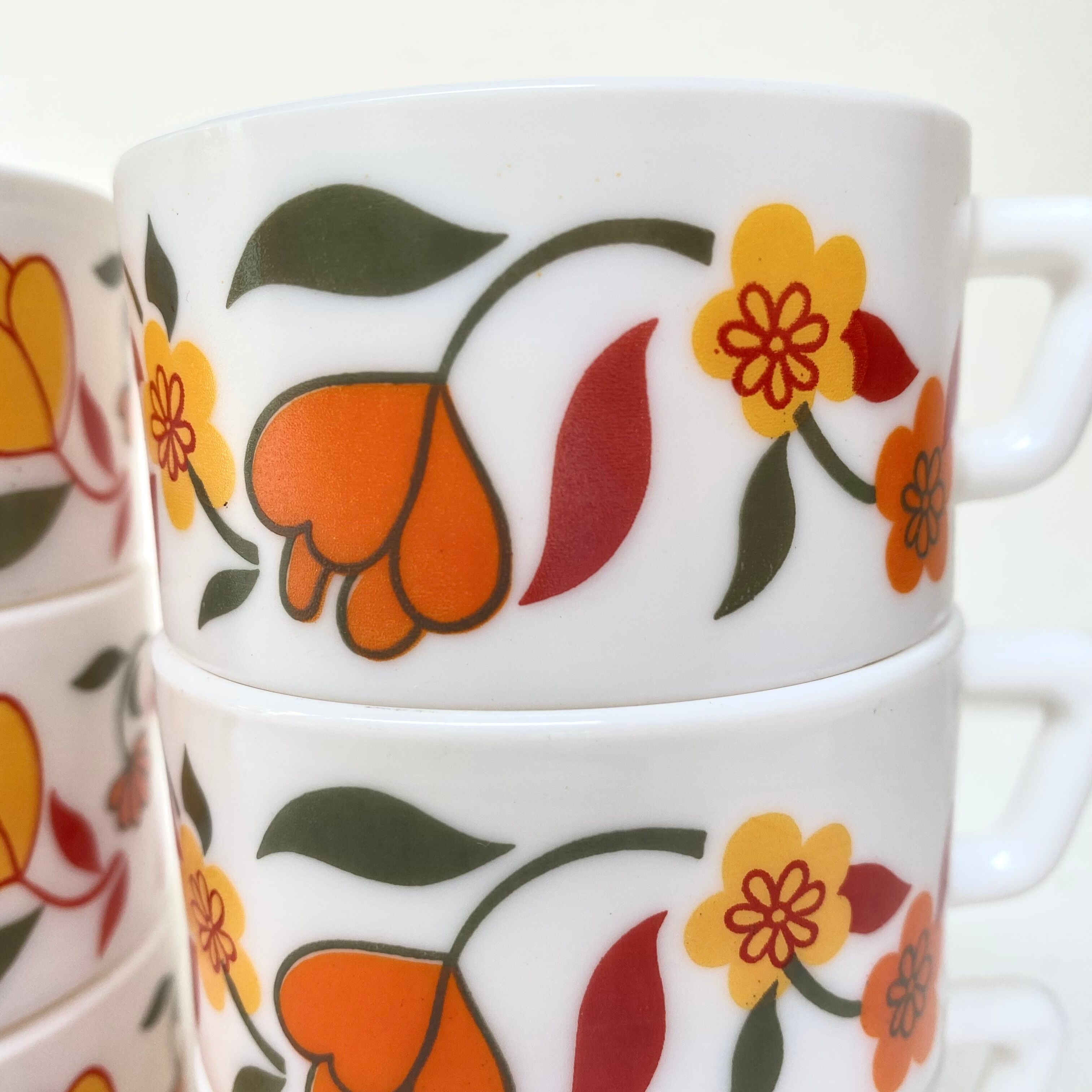 Vintage Acopal coffee cups
