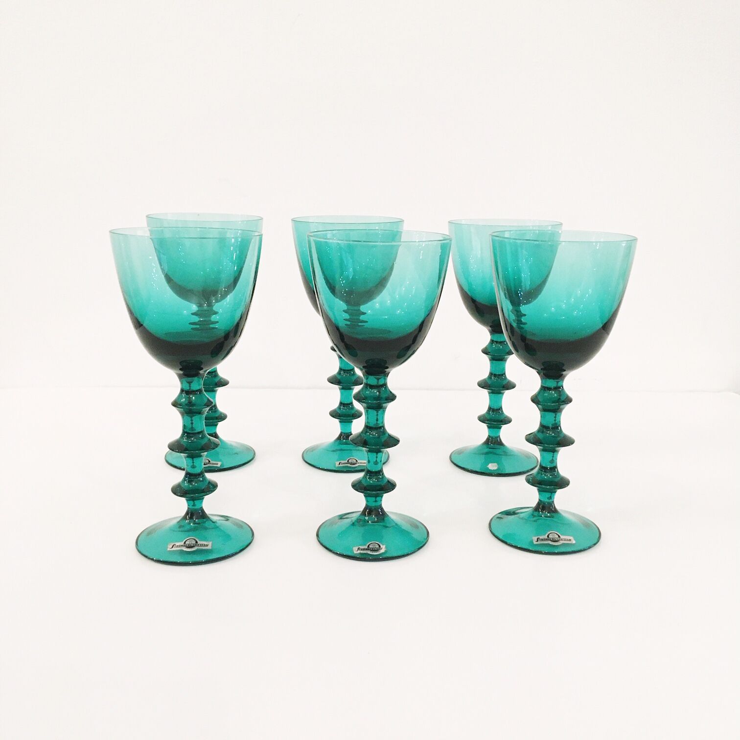 Set of 6 wine glasses Strömbergshyttan, Sweden