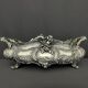 Large table planter in silvered bronze, Louis XV style.