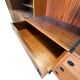 Arp, oak and metal bookshelf, 1960s