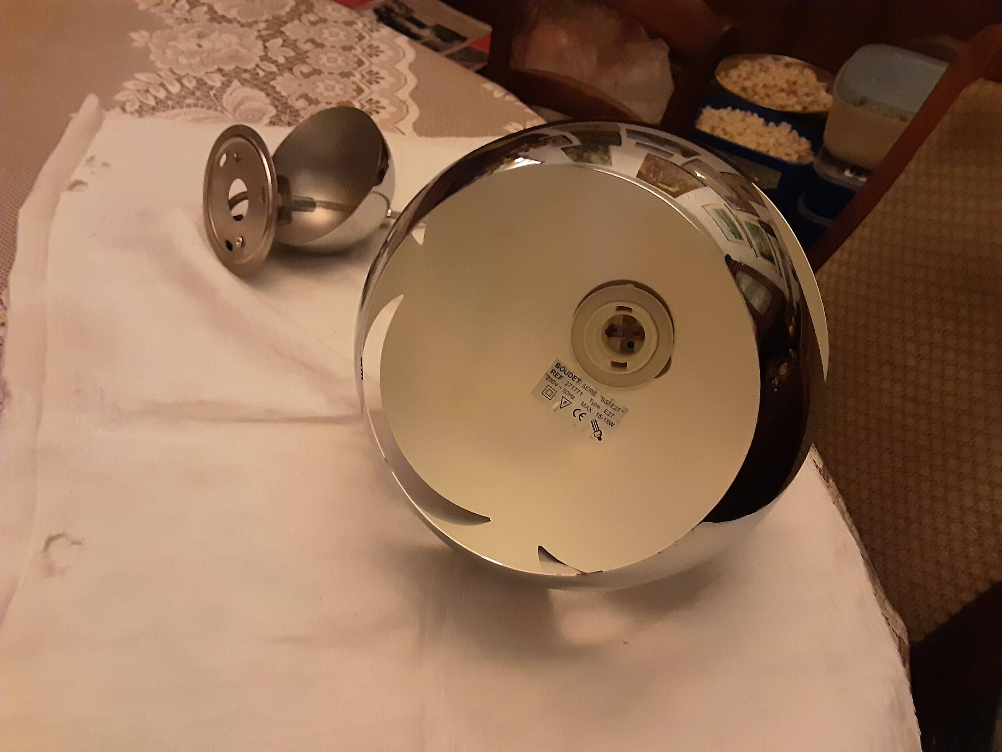 Boudet aluminum electric pendant chandelier