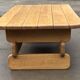 Table basse brutaliste, années 70