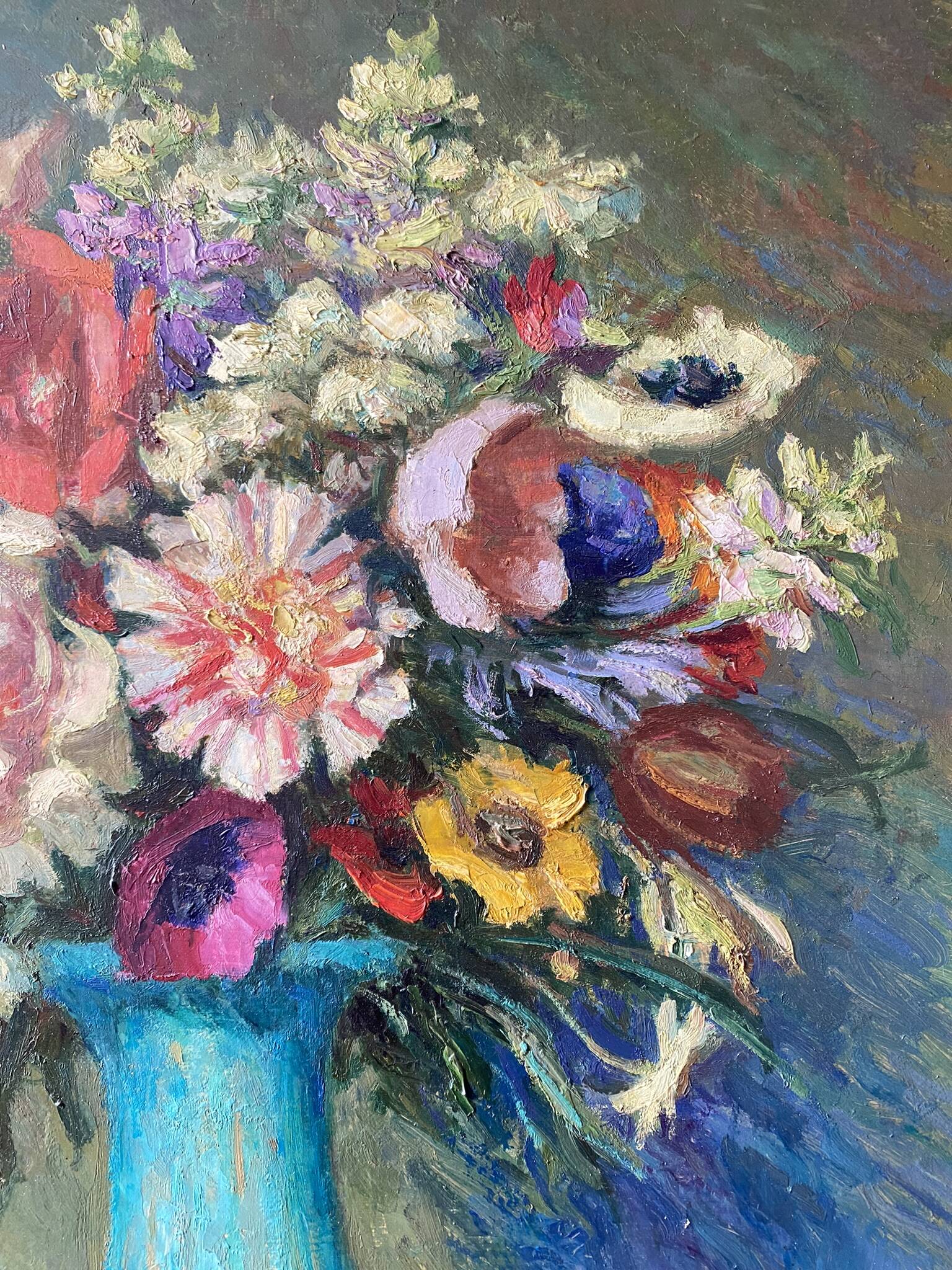 Bouquet of flowers signed Santini