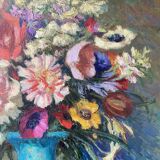 Bouquet of flowers signed Santini