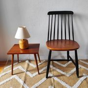 1950-60 Scandinavian style side table minimalist bedside table