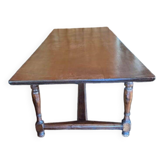 Monastery type table in solid wood