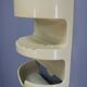Mid-century Guzzini plastic bathroom shelf, Italy, 1970s