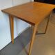 Wooden desk or table with compass legs
