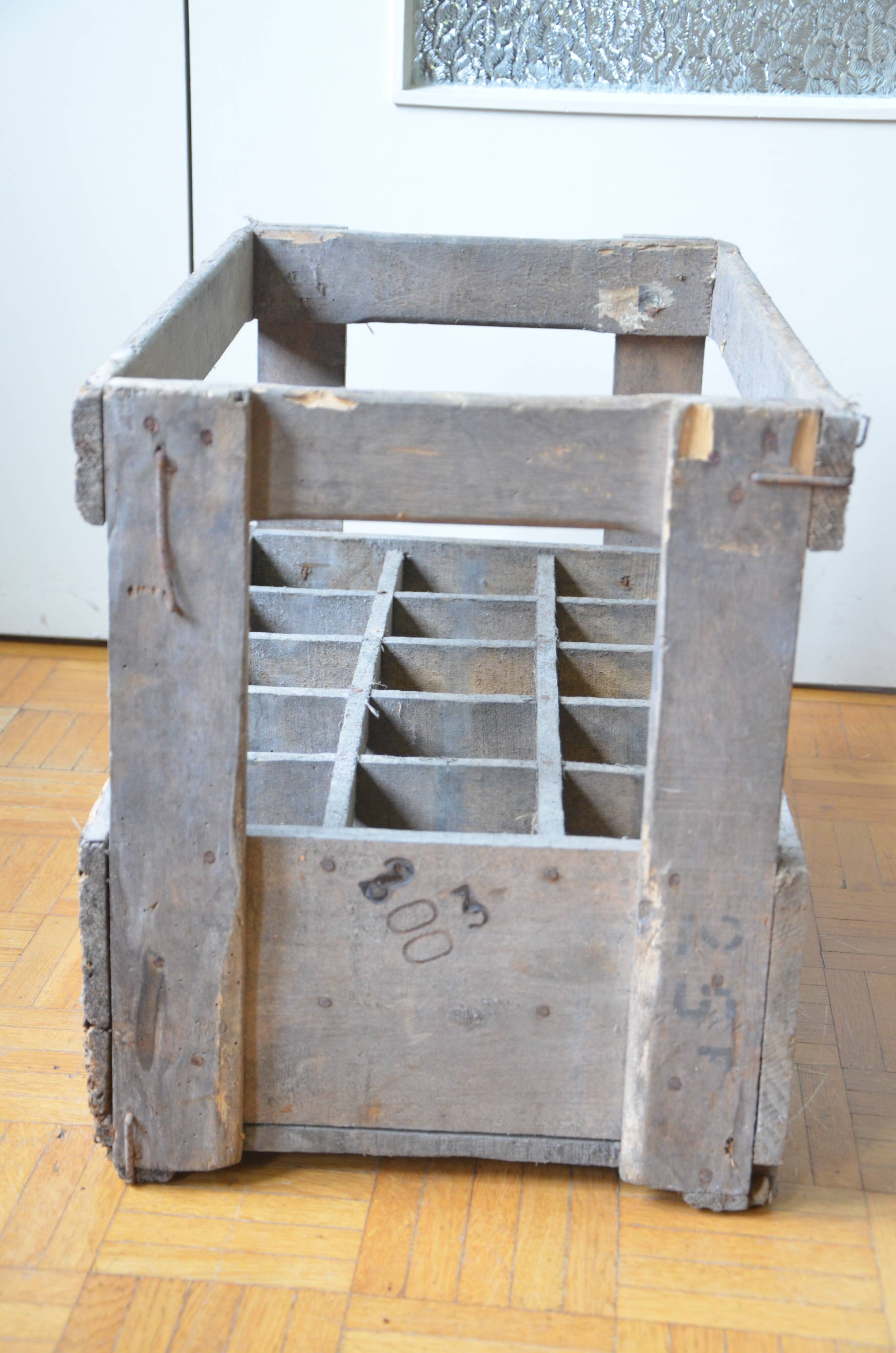 Wooden crate