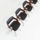 Eugen Schmidt set of six dining or conference chairs in teak Germany 1965