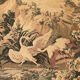 Tapestry decorated with waders, waterfront and greenery