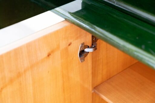 Bamboo and glass display from the 70s 80s