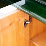 Bamboo and glass display from the 70s 80s