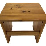 Vintage pine wood nesting tables  mimiset side tables set of 3