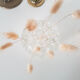 Vintage glass flower pick VMC Reims