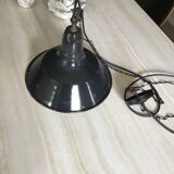 Industrial enamelled sheet metal suspension