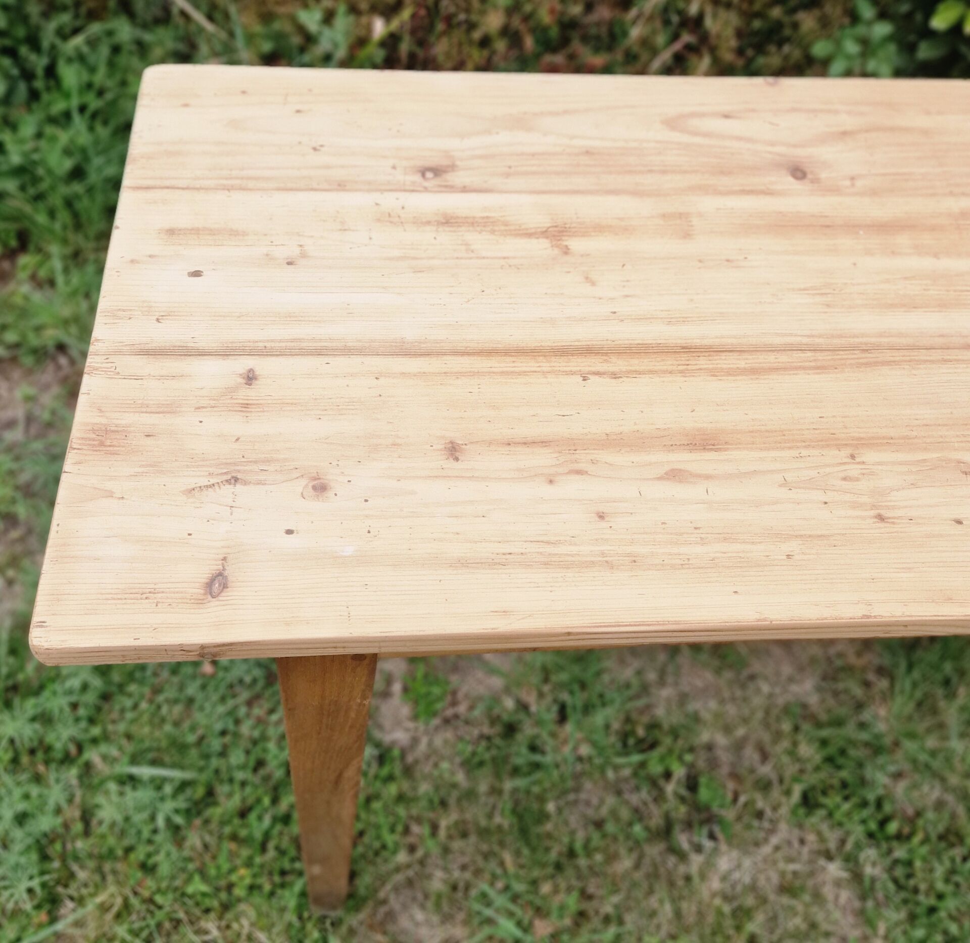 Table console en sapin