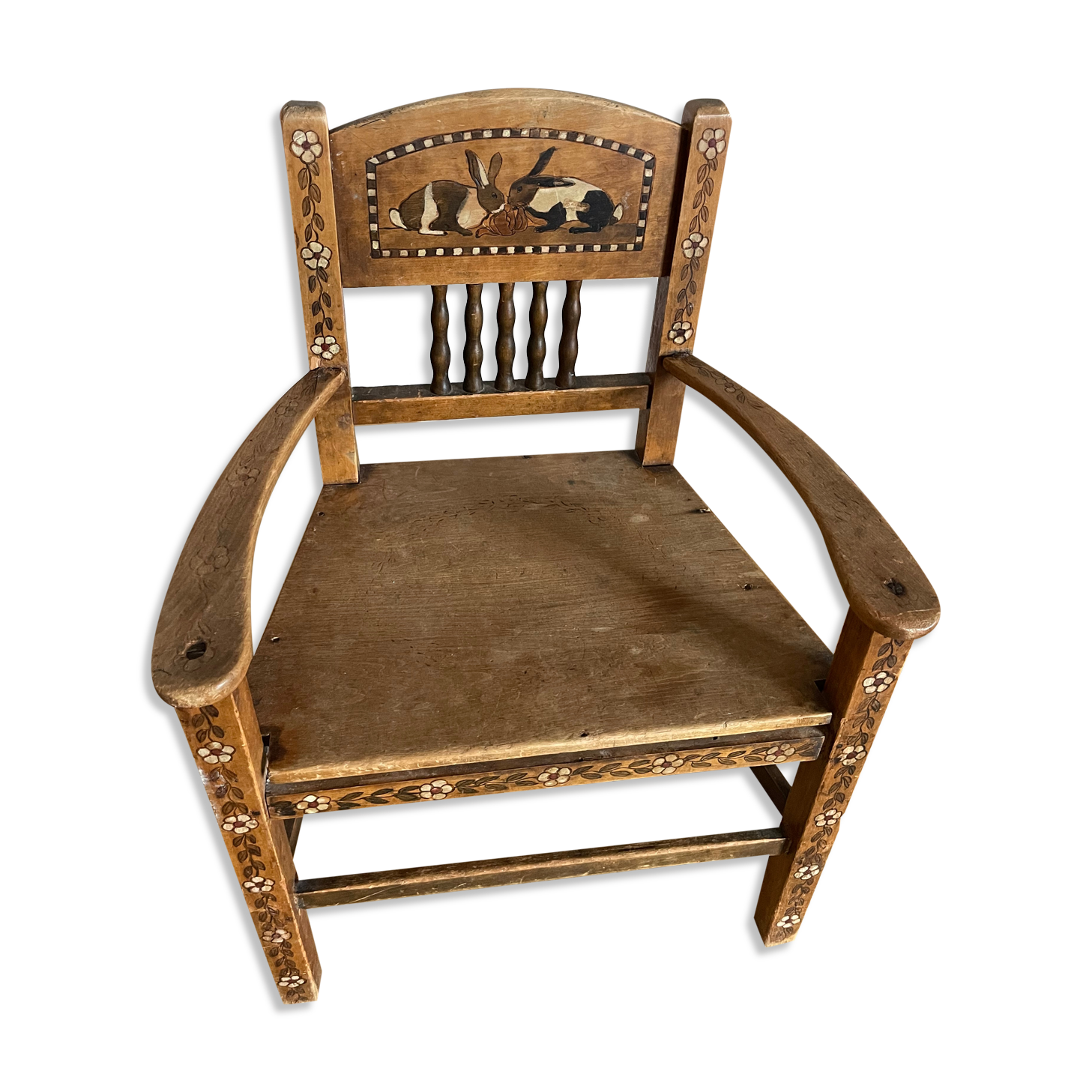 Artisanal children's chair