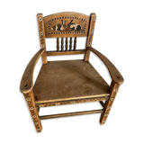 Artisanal children's chair