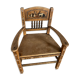 Artisanal children's chair