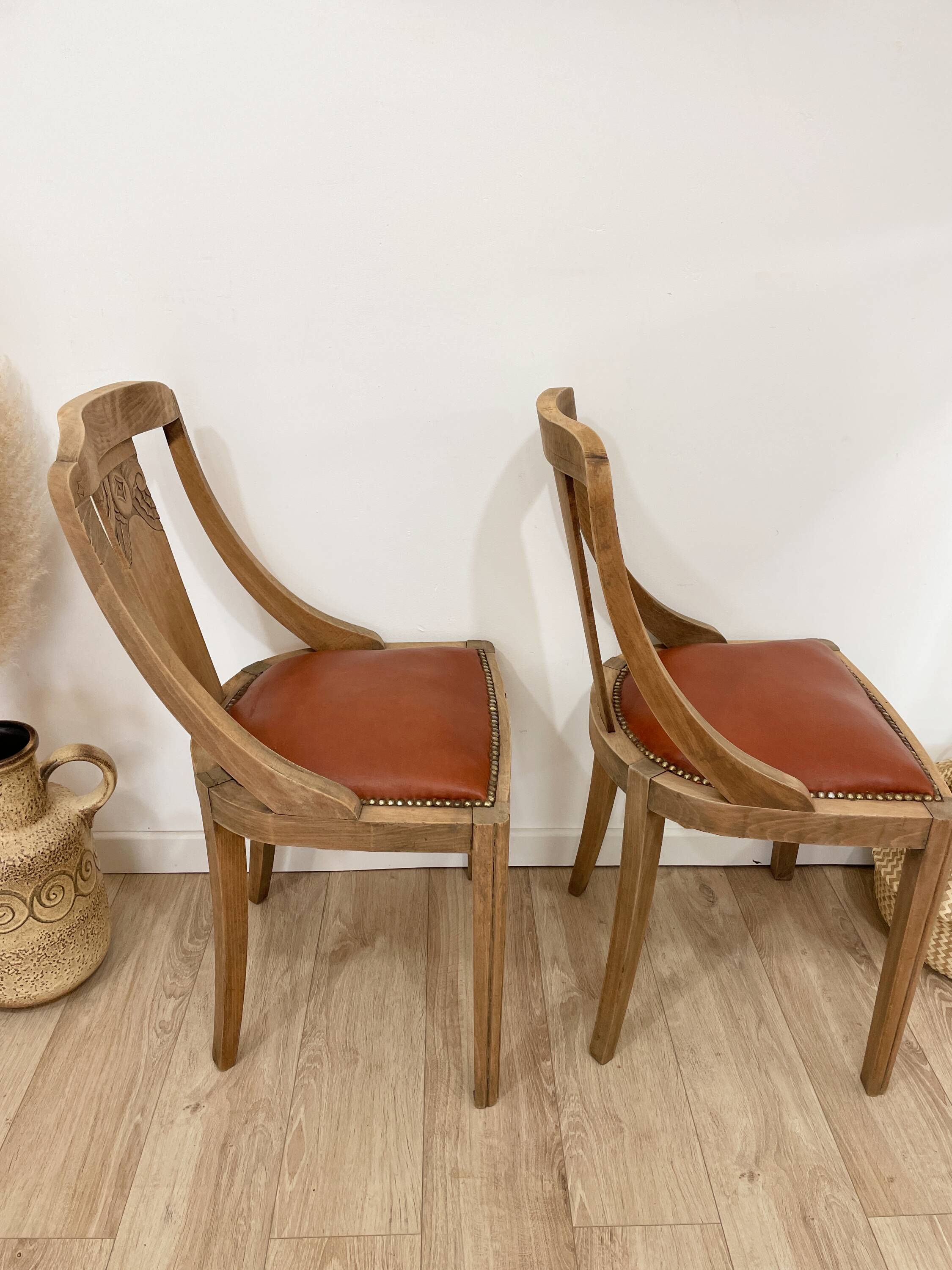 Set of 2 Art Deco Chairs