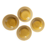 Set of 4 Niderviller soup plates