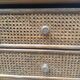 Rattan chest of drawers