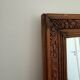 Vintage art deco / art nouveau wooden mirror