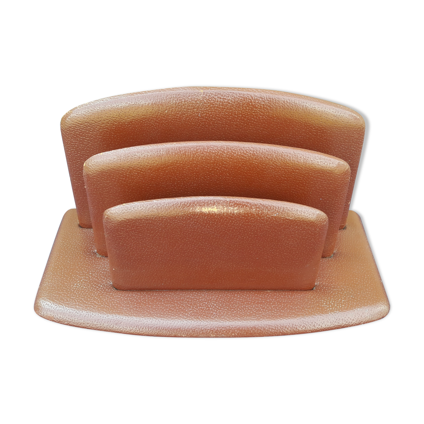 The Tanner's letter mail door in brown leather