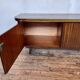 Enfilade vintage hifi tv stand compass feet