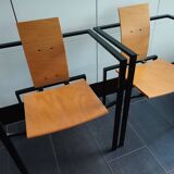 Squared chair by Karl-Friedrich Foster