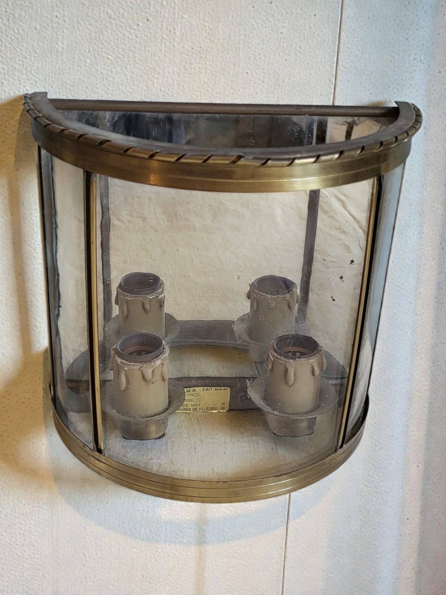 Pair of Napoleon III style wall sconces