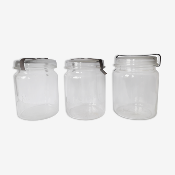 Glass jars