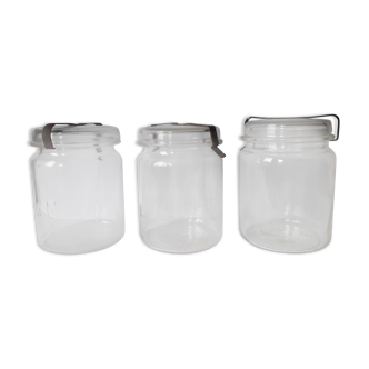 Glass jars