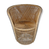 Rattan armchair