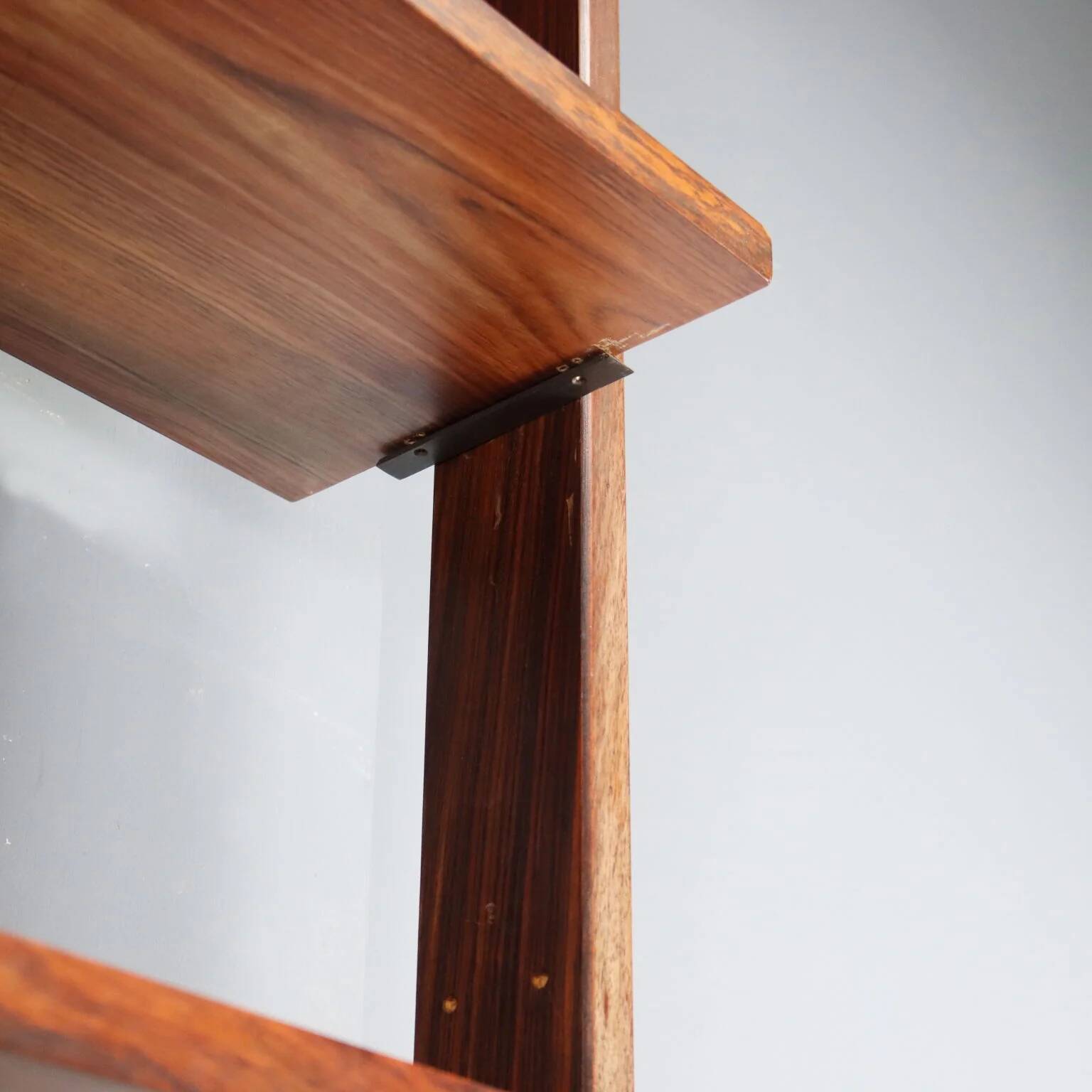 Vintage library from the 1950s-60s with a bar compartment.