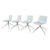 Catifa 53 Chairs Desk by Lievore Altherr Molina for Arper, 2000s, Set of 4