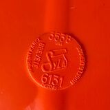 Plastic mirror design syla vintage 70 years